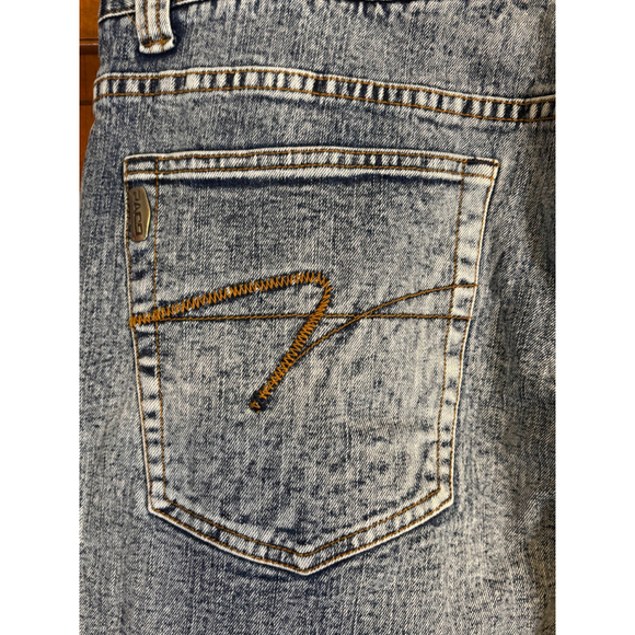 Vintage Paco Denim Jeans Straight Leg Cut Button Zip Fly Acid Wash Men's 40x32 - Picture 8 of 13